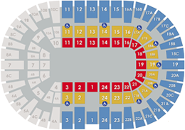 Pechanga Arena San Diego - Circus Layout
